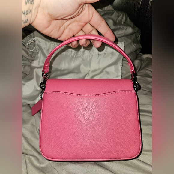 Authentic New Coach Cassie 19 Petunia Pink with Heart Strap -SOLD - Picture 5 of 12